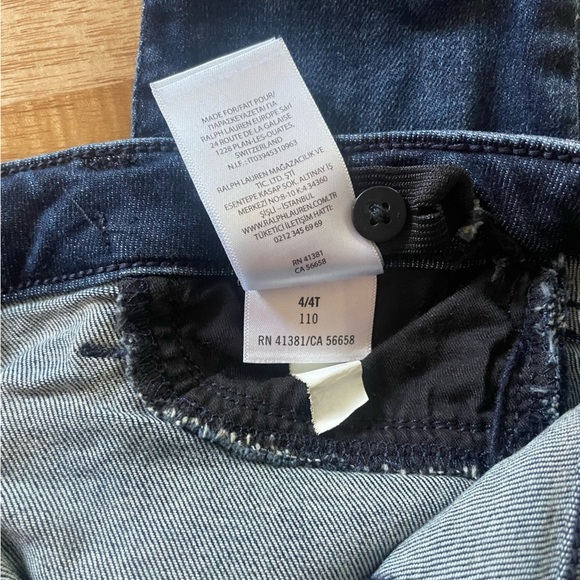 Polo by Ralph Lauren Skinny Jeans, Size 4 / 110cm - Picture 3 of 6